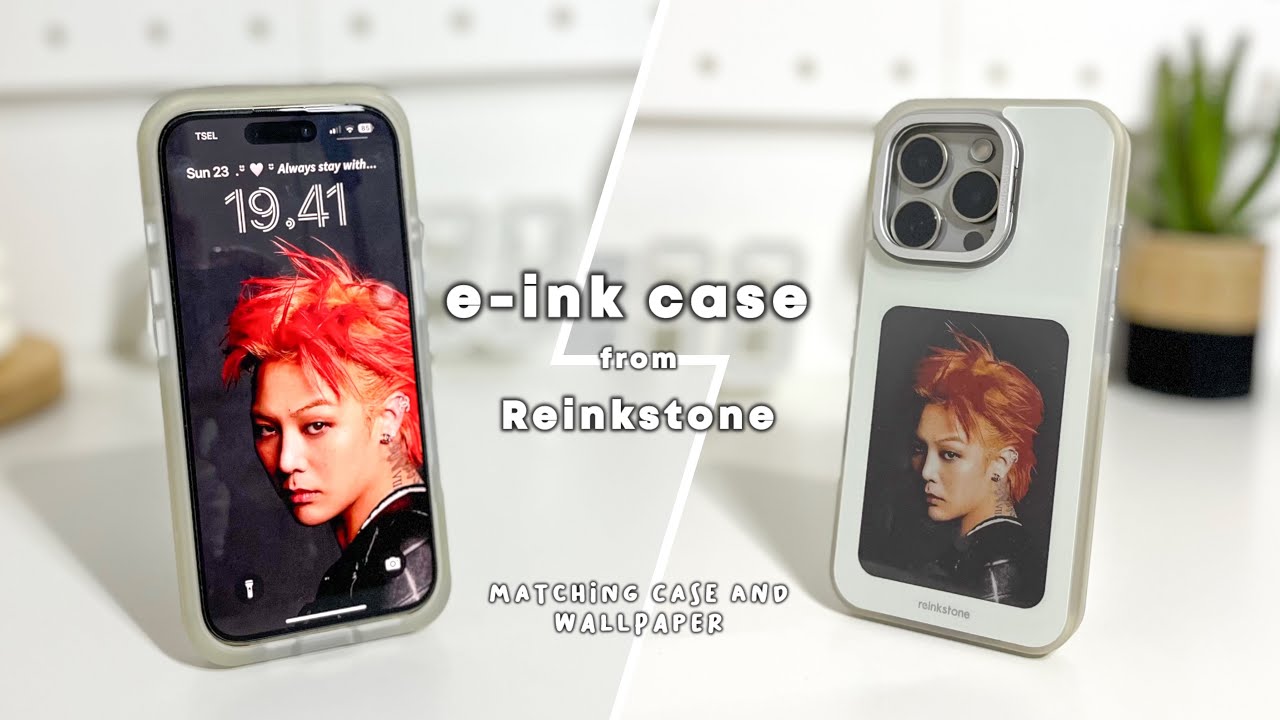 e-ink case unboxing and review ~ change case photo so easy, the coolest ...