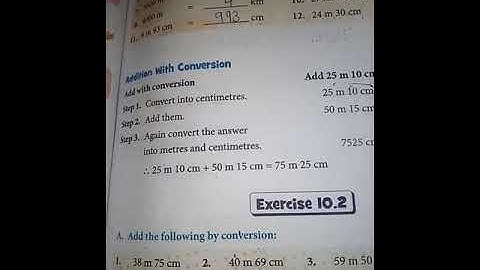 Class 3 : Maths Exercise 10.3 (Add without Conversion) Page 95