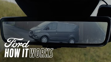 Full Display Interior Mirror - How It Works | Ford UK