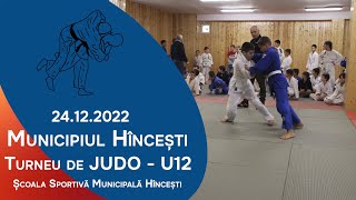 Turneu Raional de JUDO, Copii - U12, Municipiul Hîncești, 24.12.2022