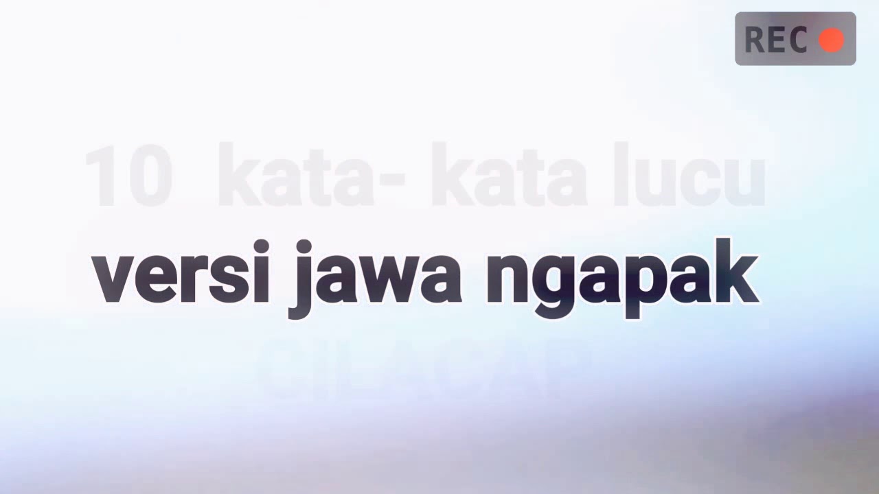 Quotes Ngapak Lucu Buat Story Wa Youtube