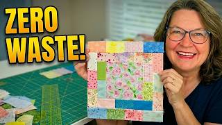 Patchwork Perfection: Zero Waste Potato Chip Quilt Block Everyone Loves #quiltingtechniques