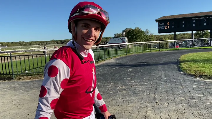 2 year old Alice Harper wins with jockey Mychel Sa...