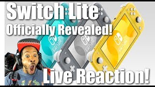 Nintendo Switch Lite Officially Revealed | Live Reaction