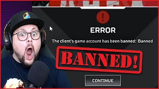 How I Accidentally Got Banned From Apex Legends For No Reason Apex Legends Ban Youtube
