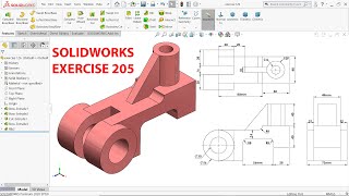 SolidWorks Tutorial For Beginners Exercise 205
