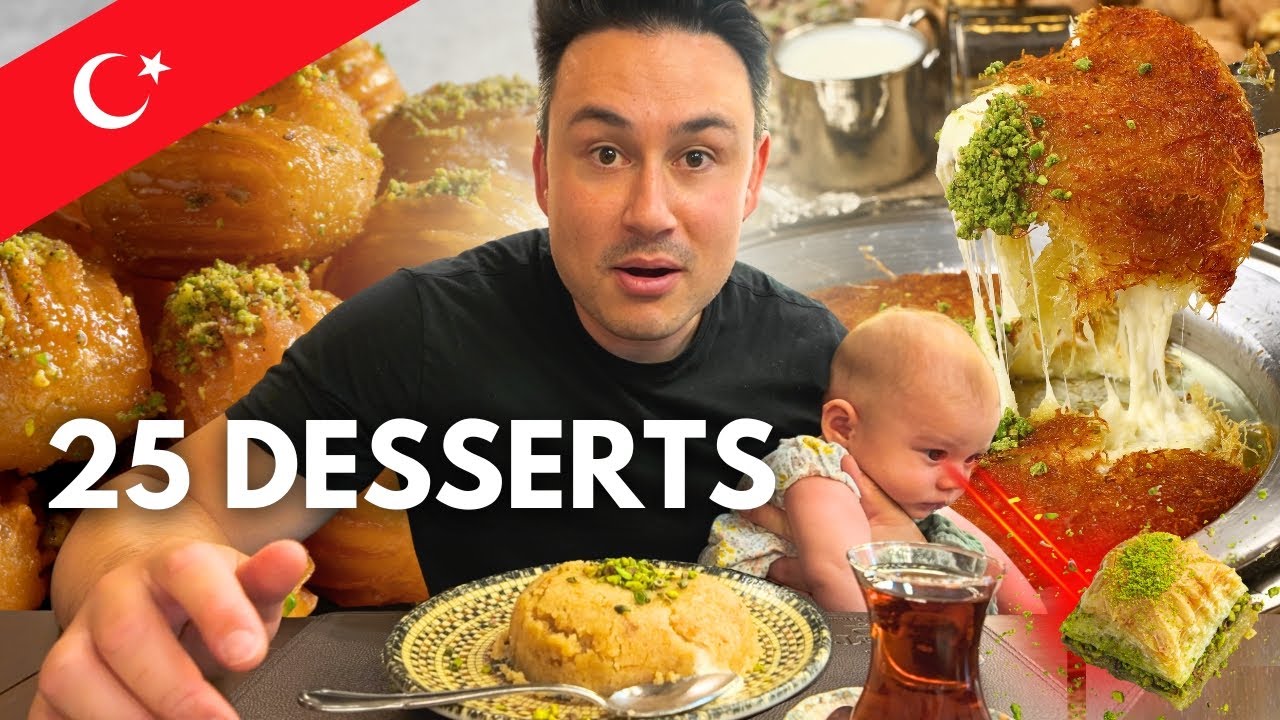 25 Must-Try Turkish Desserts Beyond Baklava! 🇹🇷 – Video