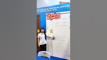 ✅ Cửa ABS Hàn Quốc 2 cánh lệch | An toàn, tiện ích, thẩm mỹ vượt trội