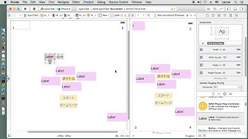 iOSアプリ開発入門AutoLayout #16 他のオブジェクトと中心を合わせる制約1