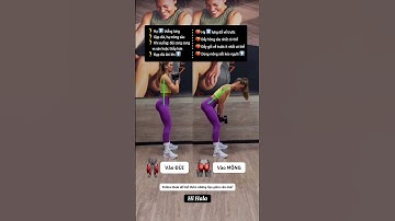 CÁCH SQUAT VÀO MÔNG NHIỀU - VÀO ĐÙI ÍT #shorts
