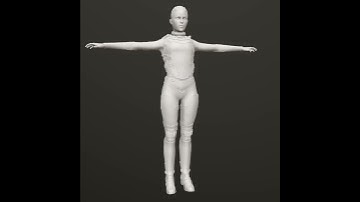 SciFi Female Sculpt