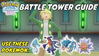 COMPLETE Battle Tower Guide for Pokemon Brilliant Diamond and Shining Pearl! Getting to Master Rank!
