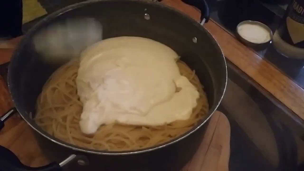 Cheesy chicken noodle casserole