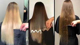 Top Amazing Long Hair Cutting Tutorials Compilations! Long Hairstyle Transformations 2018