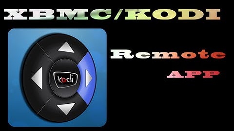 XBMC Remote control APP