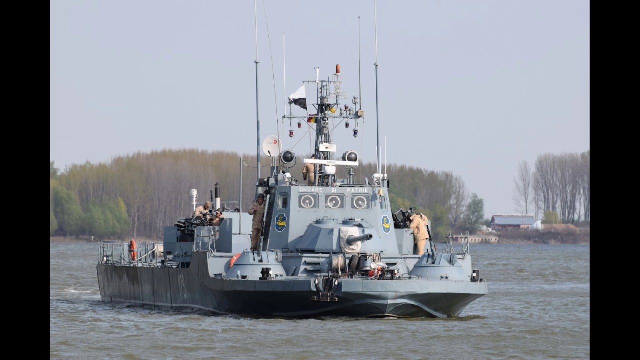 羅馬尼亞海軍 Smârdan class河流巡邏艇 剪輯 Romania Navy Smârdan class riverine patrol boats
