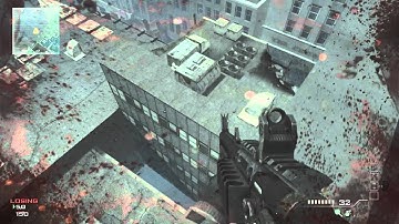 Out of map Downturn mw3 with shotgun knockback glitch