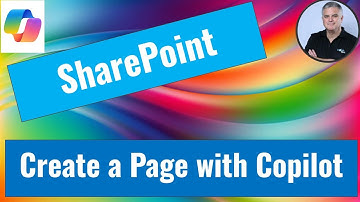 How to Create a SharePoint Pages with Copilot