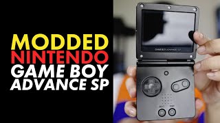 MODDED Nintendo Gameboy Advance SP in 2024