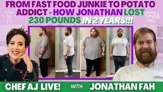 From Fast Food Junkie to Potato Addict  How Jonathan Fah lost 230 Pounds in 2 Years!!!