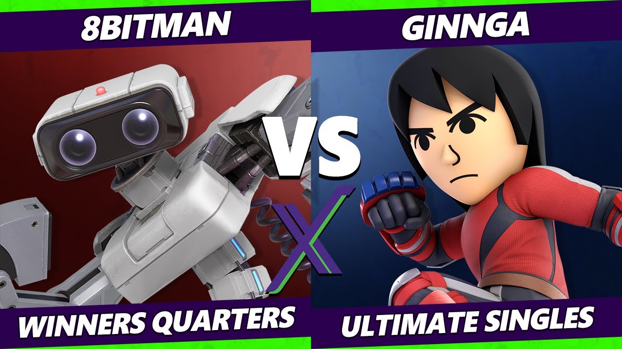 S@X 384 Online Winners Quarters - 8BitMan (ROB) Vs. Ginnga (Mii Brawler) Smash Ultimate - SSBU