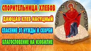 видео: Сильнейшая молитва о БЛАГОПОЛУЧИИ семьи и изобилии! Чудотворная икона «Спорительница хлебов» картинка: Сильнейшая молитва о БЛАГОПОЛУЧИИ семьи и изобилии! Чудотворная икона «Спорительница хлебов»