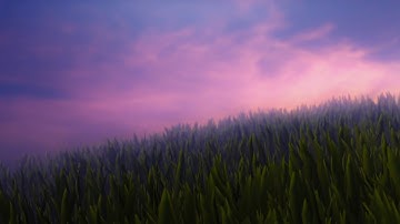 Grass Field Animation VFX Clip | Element 3d | After Effects