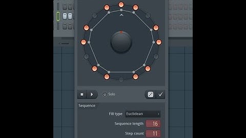 FL Studio 20 The Euclidean Algorithm Generates Traditional Musical Rhythms