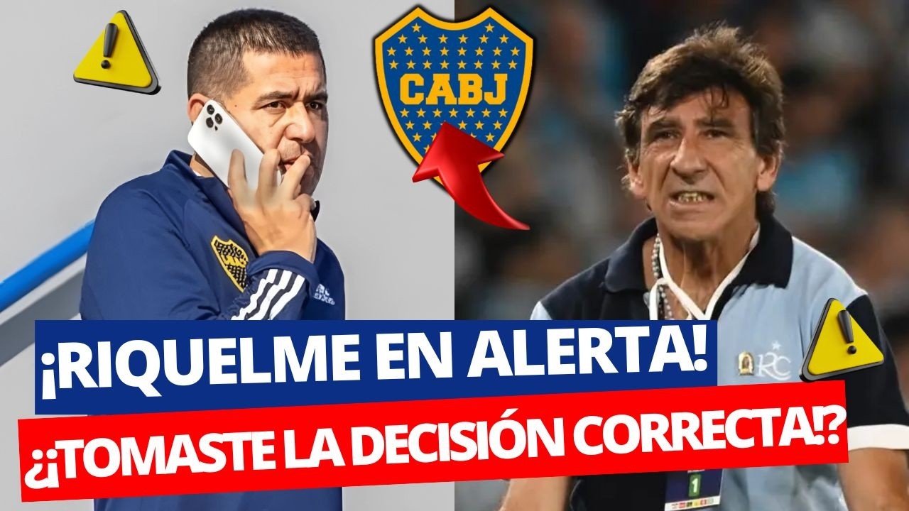Boca Juniors: la decisión de Riquelme que divide al mundo xeneize