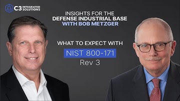 Insights from Bob Metzger: NIST 800-171 Rev 3