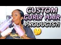 I TRIED CUSTOMIZED CURLY HAIR PRODUCTS!!! | FT. FUNCTION OF BEAUTY!