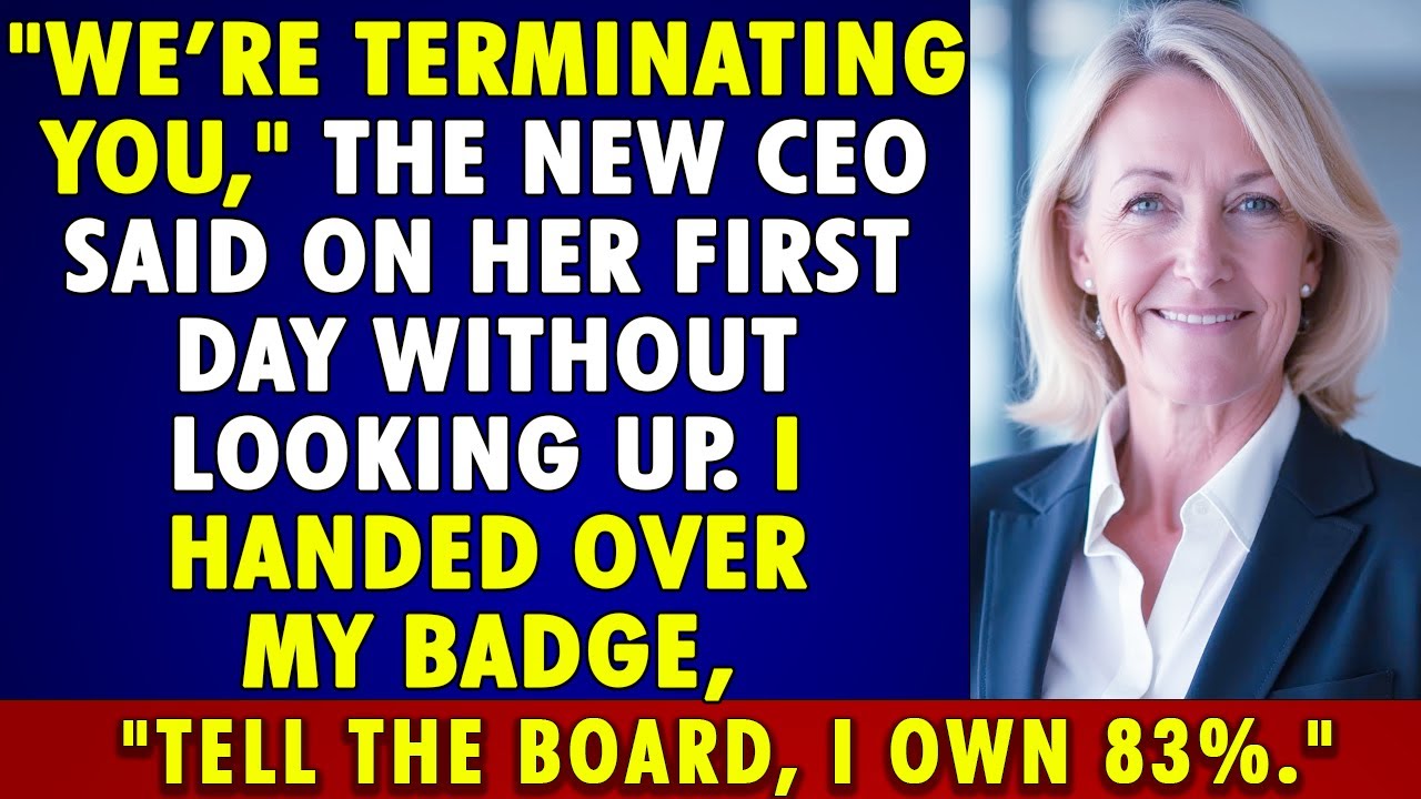 Меня уволила новая генеральный директор в ее ПЕРВЫЙ ДЕНЬ, но я тайно ВЛАДЕЮ 83% КОМПАНИИ