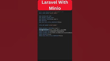 Laravel Minio S3 AWS | Complete Laravel with Minio File Upload for Beginners