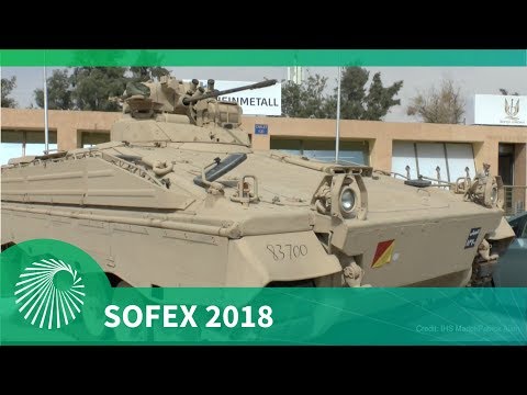 SOFEX 2018: Jordanian Army Rheinmetall Marder 1A3