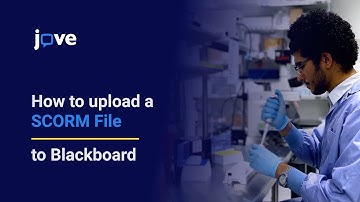 Tutorial: How to upload a SCORM File to Blackboard