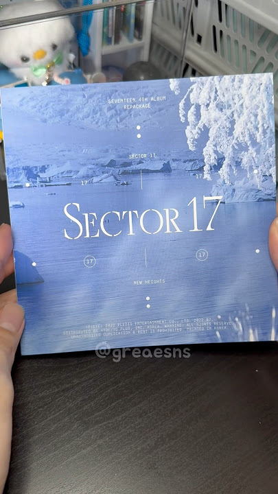 SEVENTEEN Sector 17 New Heights Ver Album Unboxing!!