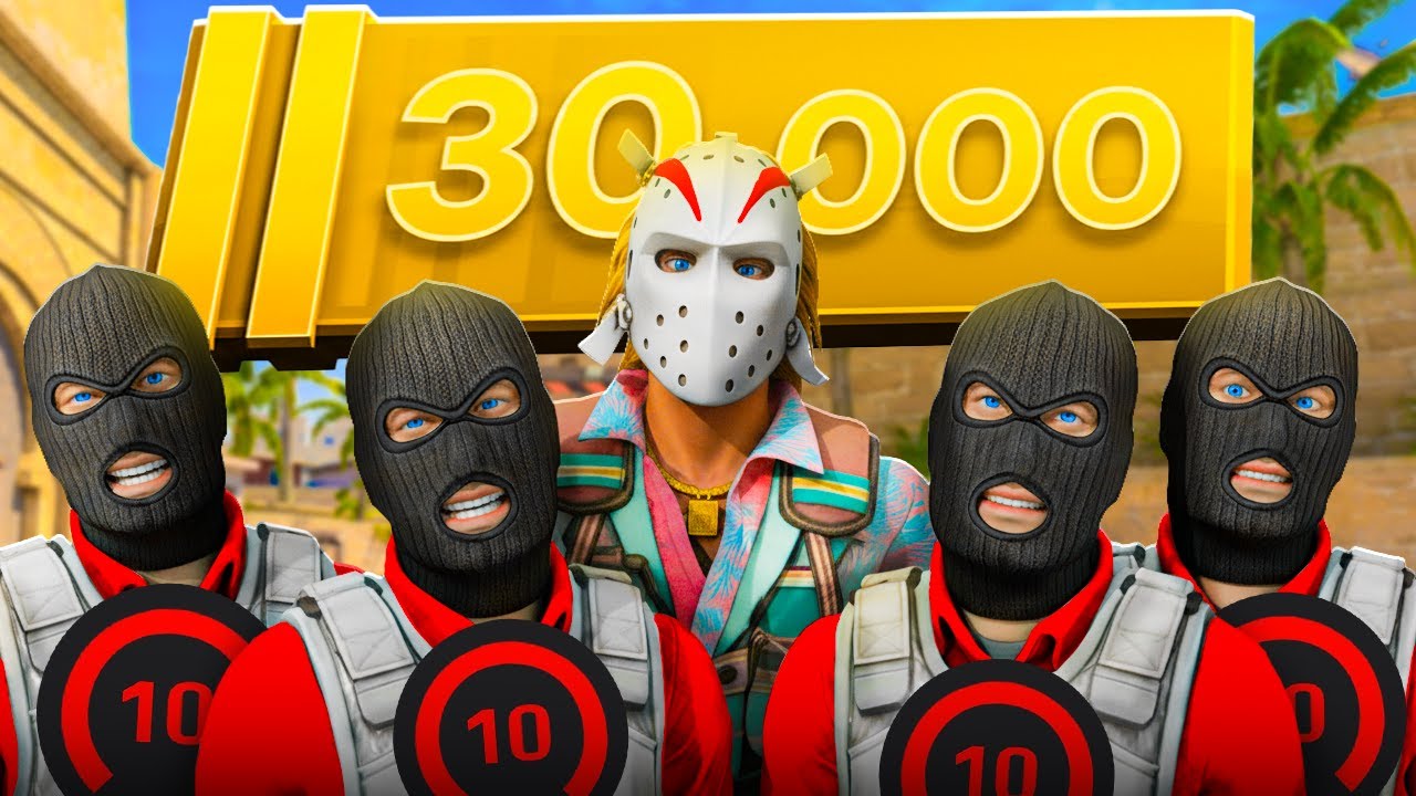 Wynająłem 4 GRACZY Z 10LVL FACEIT, by WYGRAĆ mecz o 30k w CS2