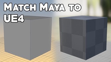 Maya Tutorial: How to Match Scale With UE4