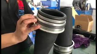 How to repair and produce air suspension shock absorber for Mercedes W212 W218