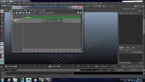 How to Import/Move Audio In Maya Quick Tutorial - Rosana Marar