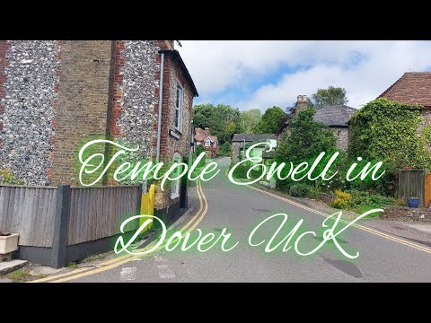 Walking to Temple Ewell in Dover UK