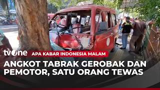 Reckless Minibus Crashes Into Cart and Motorcycle, One Dead | AKIM tvOne