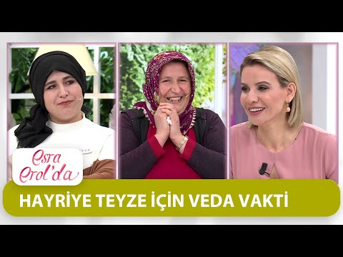 Esra Erol'dan  Hayriye teyzeye sürpriz hediye! - Esra Erol'da 12 Şubat 2021