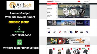 Laravel   Gadget   E commerce Web site Development. Order Now: +8801713720466 (WhatsApp/Call) screenshot 5