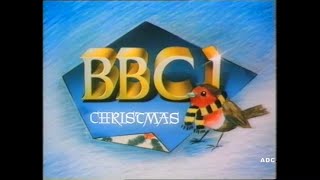 BBC1 Christmas trailer and link 14th December 1985