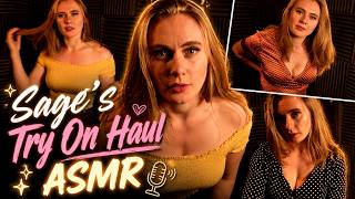 Sage’s Try On Haul ASMR for Soft Spoken Tingles