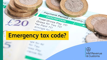 What is an emergency tax code?