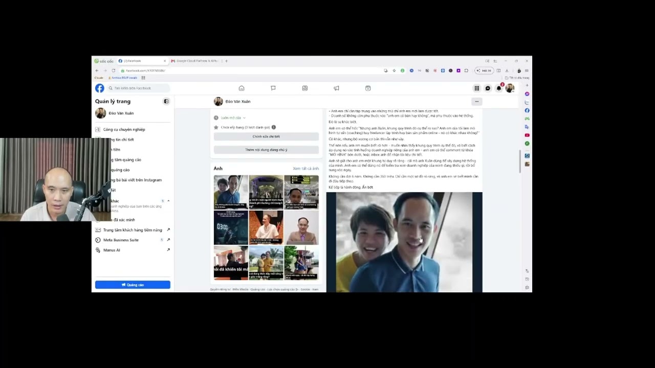 Ảnh bìa video chuỗi đăng bài tự động