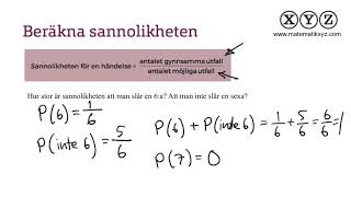 X 5.1 Sannolikhet