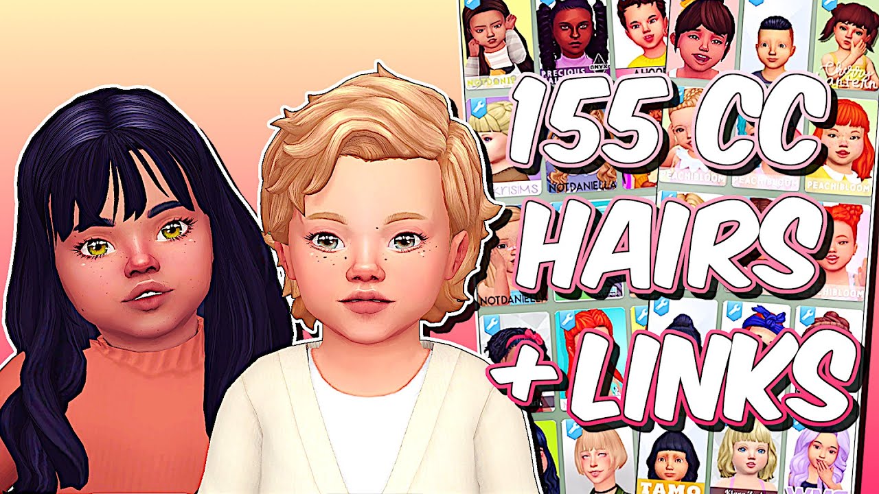 The Sims 4 | MAXIS MATCH TODDLER HAIR COLLECTION | Custom Content Showcase  + Links - thptnganamst.edu.vn